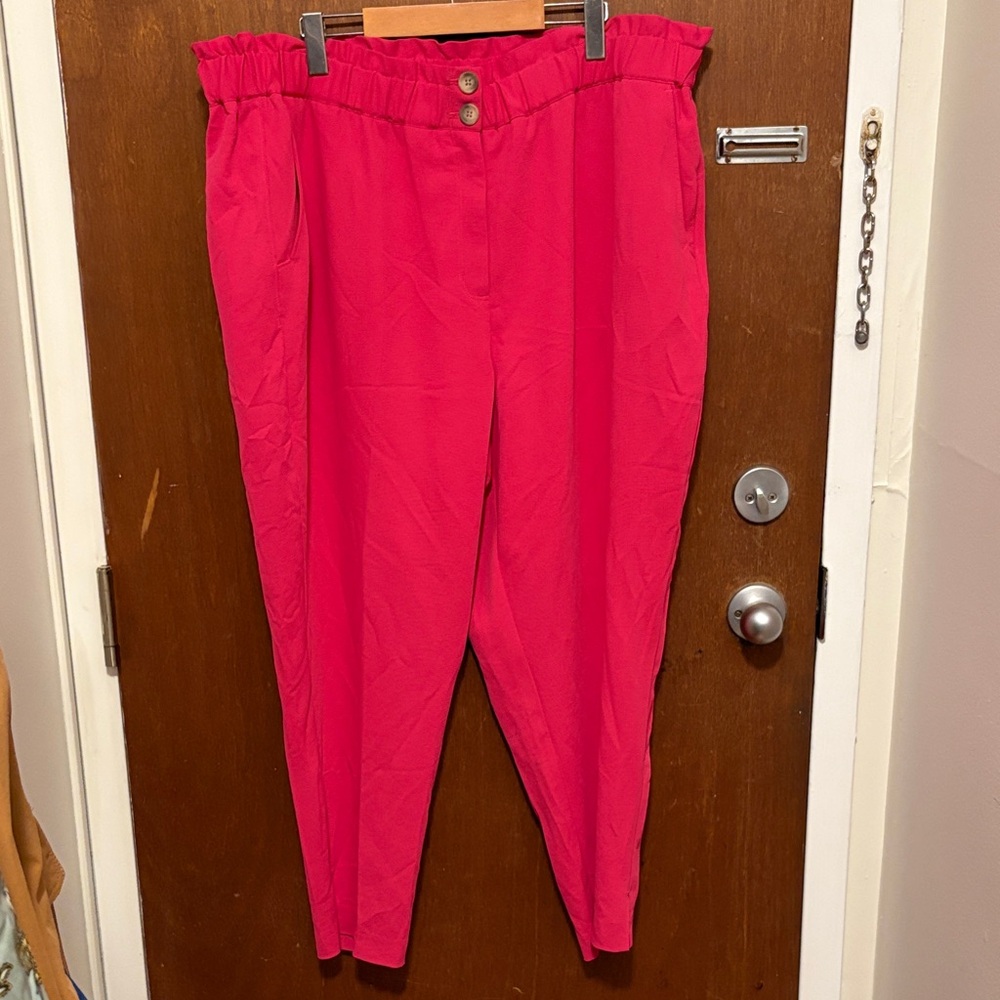 Addition Elle High Rise Paperbag Pants - Picture 2 of 9